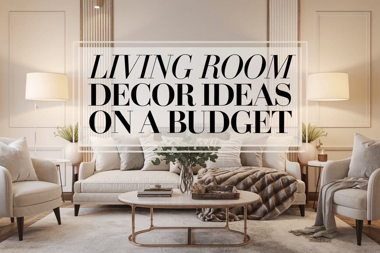 living room decor ideas on budget